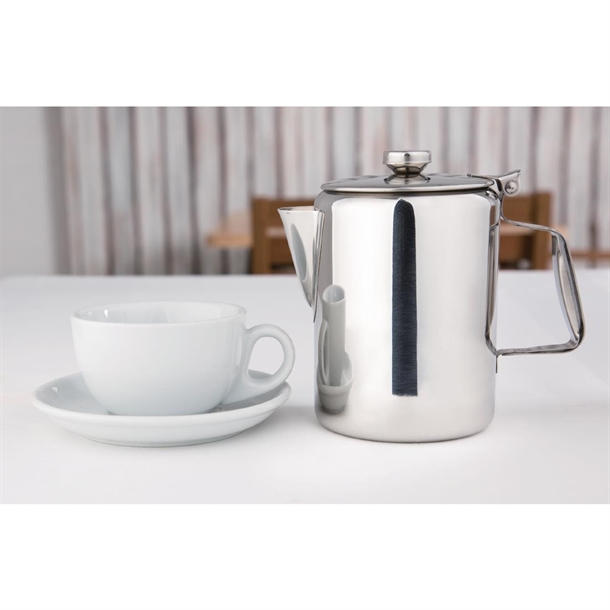 Olympia Concorde Stainless Steel Coffee Pot 910ml Olympia Concorde Stainless Steel Coffee Pot 910ml