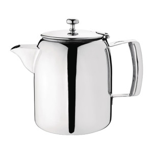 Olympia Cosmos Tea Pot Stainless Steel 1.4Ltr