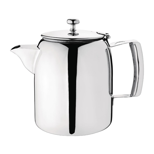 Olympia Cosmos Tea Pot Stainless Steel 1.4Ltr