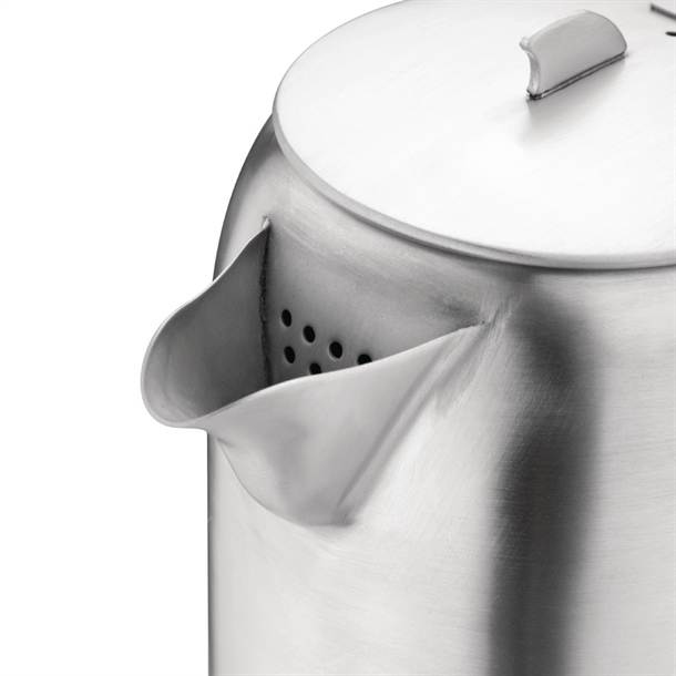 Olympia Airline Tea Pot Stainless Steel 1.6Ltr