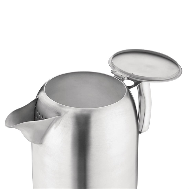 Olympia Airline Tea Pot Stainless Steel 1.6Ltr