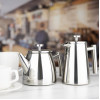 Olympia Conical Insulated Stainless Steel Teapot with Filter 350ml