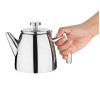 Olympia Conical Insulated Stainless Steel Teapot with Filter 600ml Olympia Conical Insulated Stainless Steel Teapot with Filter 600ml