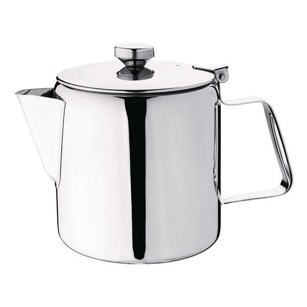 Olympia Concorde Tea Pot Stainless Steel 1.35Ltr Olympia Concorde Tea Pot Stainless Steel 1.35Ltr