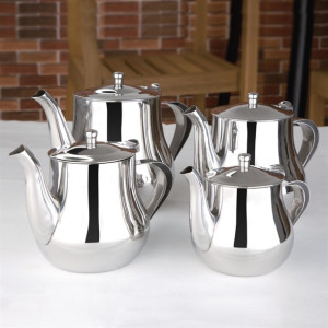 Olympia Arabian Tea Pot Stainless Steel 500ml
