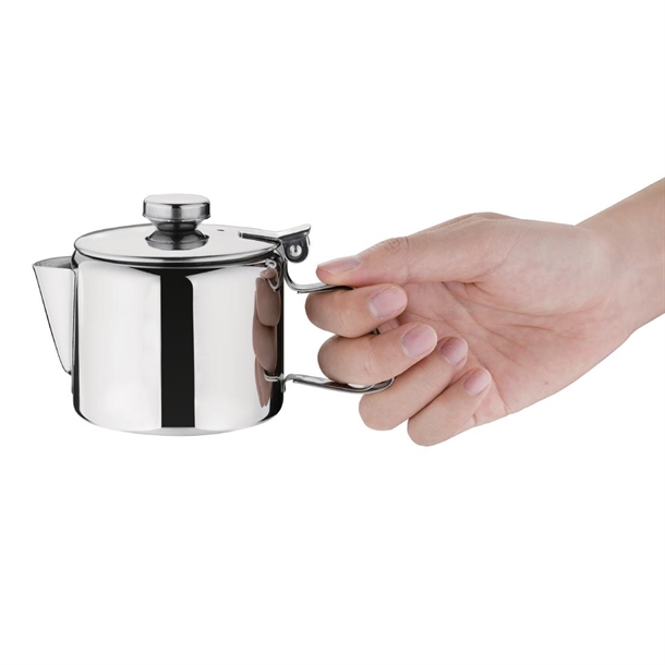Olympia Concorde Tea Pot Stainless Steel 290ml