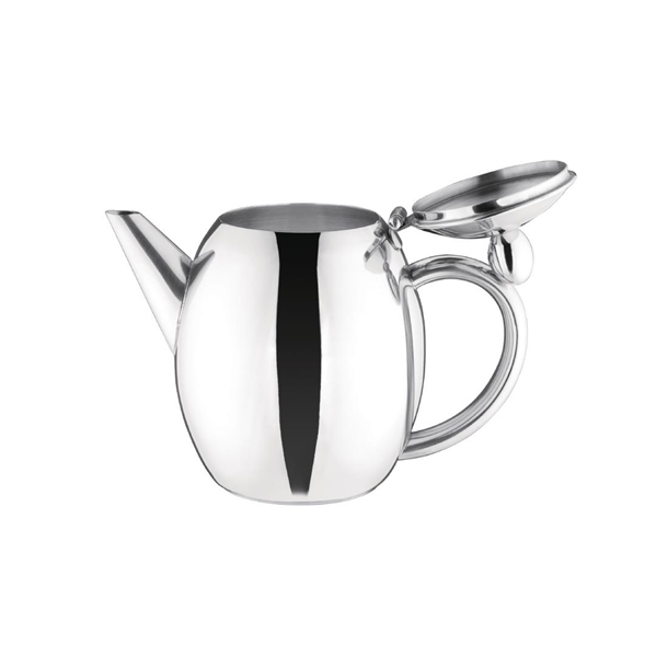 Olympia Richmond Stainless Steel Teapot 500ml Olympia Richmond Stainless Steel Teapot 500ml