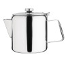 Olympia Concorde Tea Pot Stainless Steel 1.35Ltr Olympia Concorde Tea Pot Stainless Steel 1.35Ltr