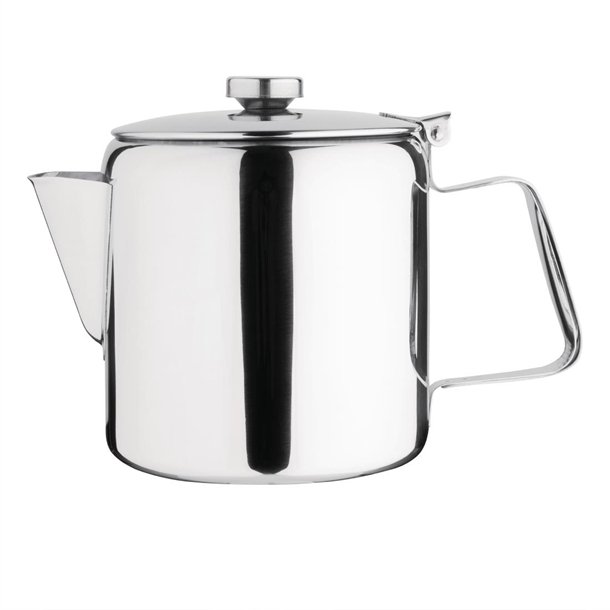 Olympia Concorde Tea Pot Stainless Steel 1.35Ltr Olympia Concorde Tea Pot Stainless Steel 1.35Ltr