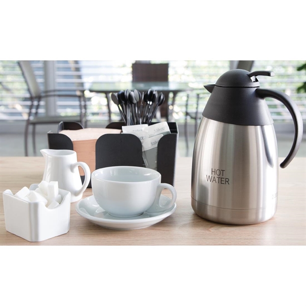 Olympia Insulated Hot Water Jug with Domed Lid 1500ml