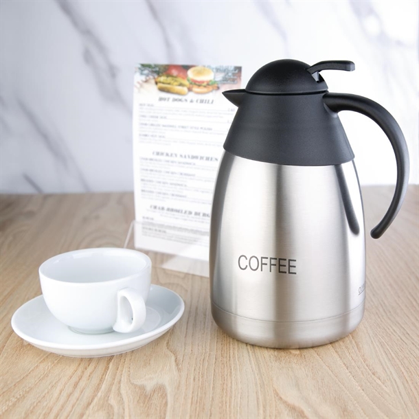 Olympia Insulated Coffee Jug with Domed Lid 1500ml