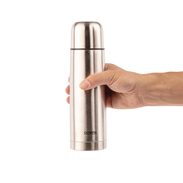 Olympia Vacuum Flask Stainless Steel 500ml Olympia Vacuum Flask Stainless Steel 500ml