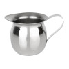 Olympia Stainless Steel Mini Milk Jug 120ml (6 Pack)