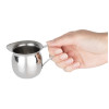Olympia Stainless Steel Mini Milk Jug 120ml (6 Pack)