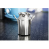 Olympia Stainless Steel Mini Milk Churn Medium 120ml Olympia Stainless Steel Mini Milk Churn Medium 120ml