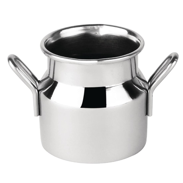 Olympia Mini Milk Churn Stainless Steel Small Olympia Mini Milk Churn Stainless Steel Small