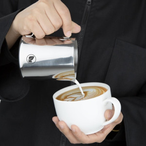 Olympia Vegan Milk Jug Stainless Steel 340ml