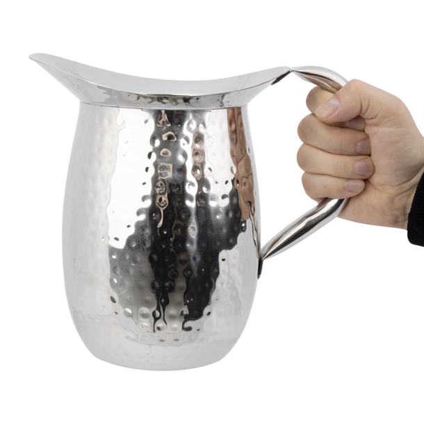 Olympia Hammered Pitcher 2Ltr Olympia Hammered Pitcher 2Ltr