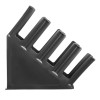 Olympia Kristallon Cup Holder 4-Slots Polypropylene Black Olympia Kristallon Cup Holder 4-Slots Polypropylene Black