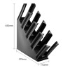 Olympia Kristallon Cup Holder 4-Slots Polypropylene Black Olympia Kristallon Cup Holder 4-Slots Polypropylene Black