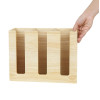 Olympia Cup Organiser Hevea Wood 340x120x240mm Olympia Cup Organiser Hevea Wood 340x120x240mm