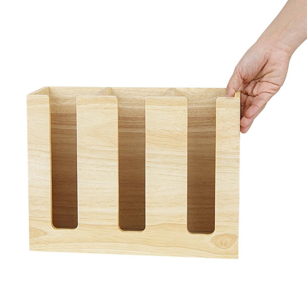 Olympia Cup Organiser Hevea Wood 340x120x240mm Olympia Cup Organiser Hevea Wood 340x120x240mm