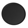 Cambro Camtread Non-Slip Round Tray - Black - 405mm