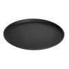 Cambro Camtread Non-Slip Round Tray - Black - 405mm
