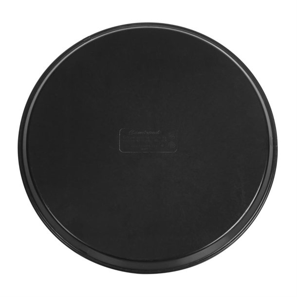 Cambro Camtread Non-Slip Round Tray - Black - 405mm
