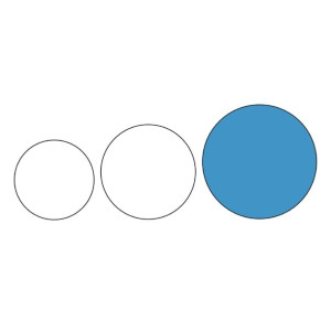 Cambro Camtread Non-Slip Round Tray - Black - 405mm