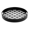Olympia Kristallon PC Round Non Slip Tray with Handles 300mm Olympia Kristallon PC Round Non Slip Tray with Handles 300mm