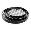 Olympia Kristallon PC Round Non Slip Tray with Handles 300mm Olympia Kristallon PC Round Non Slip Tray with Handles 300mm