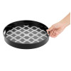 Olympia Kristallon PC Round Non Slip Tray with Handles 300mm Olympia Kristallon PC Round Non Slip Tray with Handles 300mm