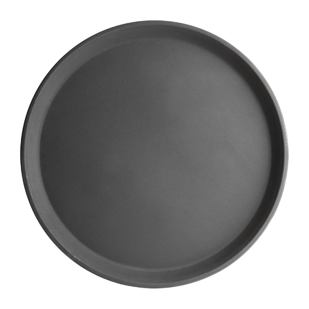 Olympia Kristallon Fibreglass Round Anti-Slip Bar Tray medium