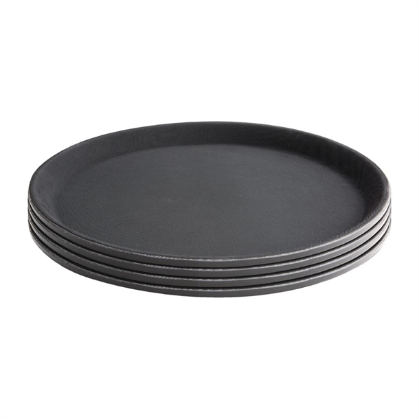 Olympia Kristallon Fibreglass Round Anti-Slip Bar Tray medium