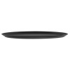 Cambro Camtread Non-Slip Oval Tray - Black - 560x685mm