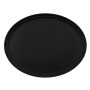 Cambro Camtread Non-Slip Oval Tray - Black - 560x685mm