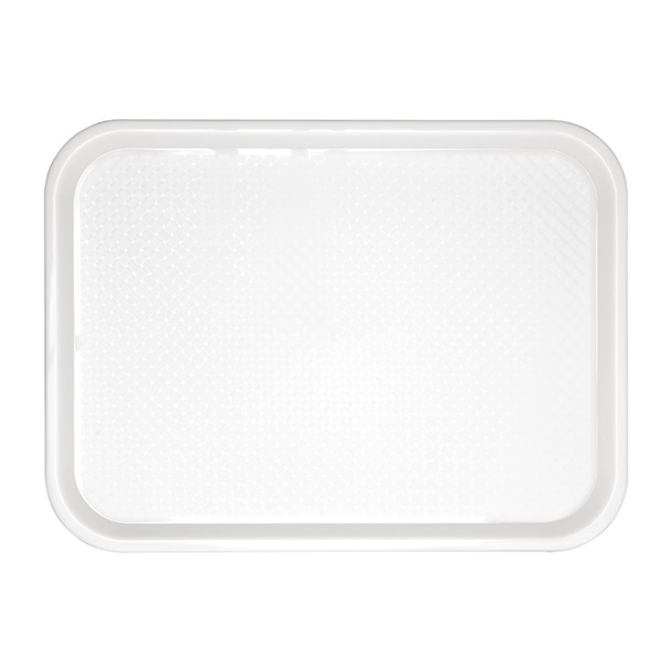 Olympia Kristallon Polypropylene Fast Food Tray White