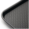 Olympia Kristallon Polypropylene Fast Food Tray Black