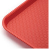 Olympia Kristallon Polypropylene Fast Food Tray Red Olympia Kristallon Polypropylene Fast Food Tray Red