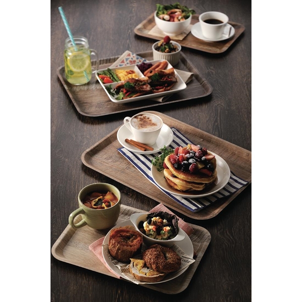 Cambro Madeira Laminate Canteen Tray Light Oak