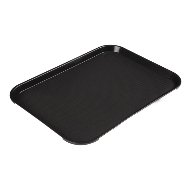 Cambro Fast Food Rectangular Tray - Black -  300x410mm