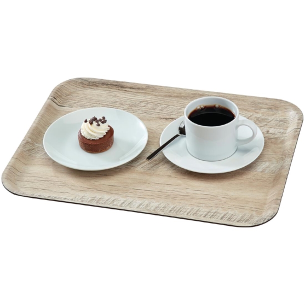 Cambro Madeira Laminate Canteen Tray Light Oak