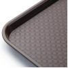Olympia Kristallon Polypropylene Fast Food Tray Brown