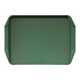 Cambro Fast Food Rectangular Handled Tray - Green - 300x410mm