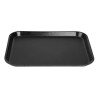 Cambro Epic Tread Non-Slip Rectangular Tray - Black - 270x350mm