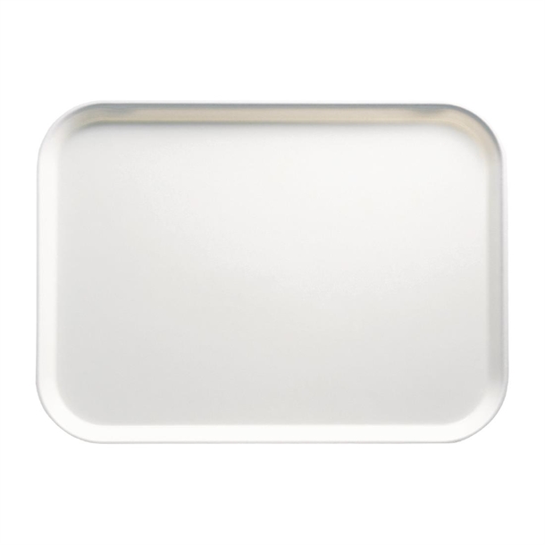 Cambro Camtray Fibreglass Rectangular Tray - White - 460x355mm