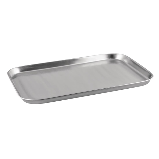 Moda Brooklyn Stainless Steel Serving Trays 400 x 290mm (6 Pack) Moda Brooklyn Stainless Steel Serving Trays 400 x 290mm (6 Pack)