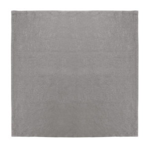 Olympia Linen Table Napkin Grey 400x400mm (12 Pack)