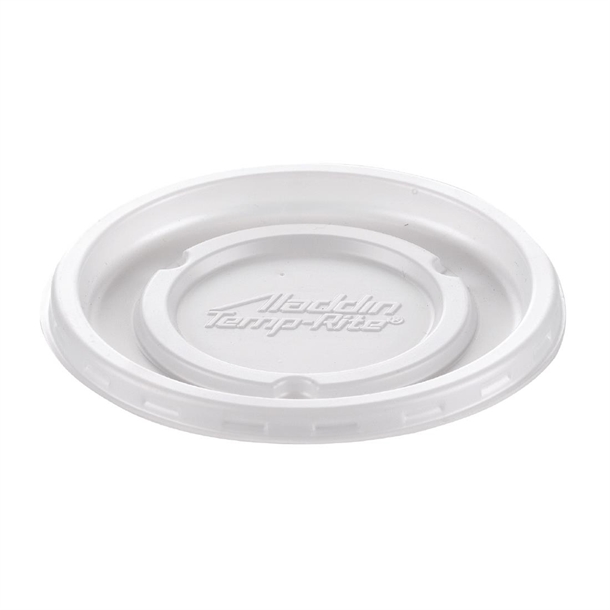 Aladdin Temp-Rite Disposable Flat Lids for 230ml Bowls (1000 Pack) Aladdin Temp-Rite Disposable Flat Lids for 230ml Bowls (1000 Pack)